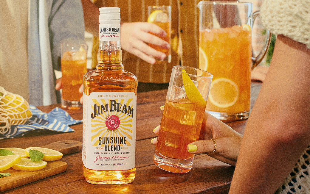 Photograph of Jim Beam Sunshine Blend